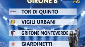 PRIMA GIORNATA GIRONE B, SEGUI LIVE VIGILI URBANI – GIARDINETTI