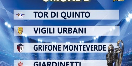 PRIMA GIORNATA GIRONE B, SEGUI LIVE VIGILI URBANI – GIARDINETTI