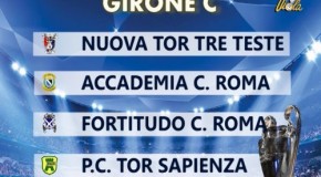 GIRONE C, N.T.T.TESTE – FORTITUDO C. ROMA: SEGUI CON NOI IL LIVE DELLA GARA