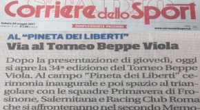 XXXIV Edizione, Il Corriere dello Sport parla di noi…