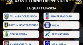 XXXVII edizione, le squadre della quarta fascia