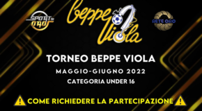 XXXVIII Torneo Beppe Viola, riservato alla categoria Under 16: Ecco come richiedere la partecipazione