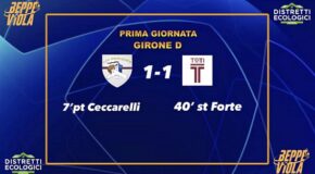 XXXIX Beppe Viola, I° giornata Girone D: Tor di Quinto – Totti S.S. 1-1