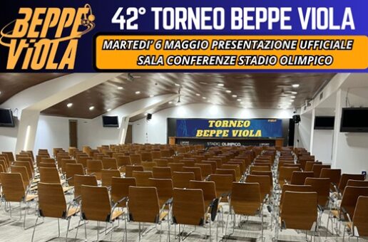 42° Torneo Beppe Viola, il 6 maggio la presentazione ufficiale presso lo Stadio Olimpico