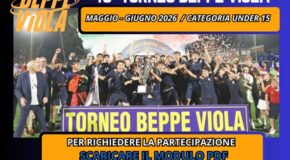 43° Torneo Beppe Viola, ecco come richiedere la partecipazione